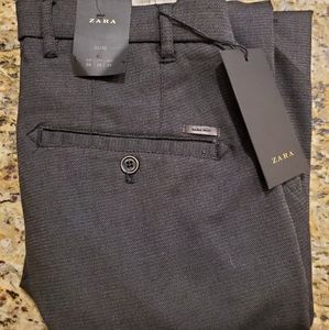 Black Zara men's dress pants